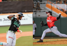 Raimel Tapia y Reid VanScoter son escogidos MVP de la Semana en LIDOM